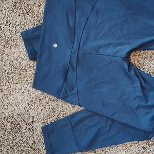 Lulu lemon align size 10 blue